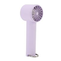 Portable Handheld Fan 5 Speeds, 3000mAh USB Rechargeable, Purple