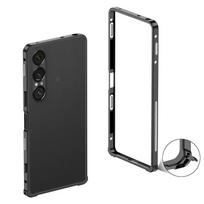 For Sony Xperia 1 VII Bumper Case Metal Frame Heat Dissipation Cover juoda