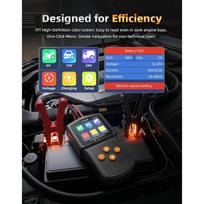 A25F-Universal 6-24V Car Battery Tester Diagnostic Tool For Motorcycles And Vehicles