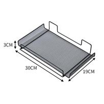 Under Desk Cable Management Tray No Drill Steel Desk Cable Organizers Wire Management Tray Cable Management Rack Storage Shelf As Shown