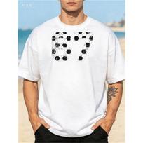 European sizes Men's Vintage Football Jersey  T-Shirt - Retro Soccer Shirt , Loose Fit Round Neck Short Sleeve Suitable for Training S balta