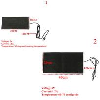 5V USB Fast Heating Warm Pad Portable Electric Heater Mat Pet Cushion Warmer For Cloth Vest Shoes