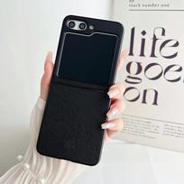 Luxurious Crocodile Vegan Leather Phone Case For Samsung Galaxy Z Flip 7 FE 6 5 4 3 Trendy Anti-Fall Shockproof Protection Cover Galaxy Z Flip7 FE