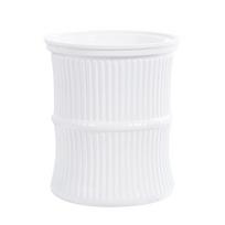 Lazy Hydroponic Flower Pot Self Watering Soil Cultivation Small Pot Desktop Bamboo Flower Planter Pots Transparent Vase Room Dec