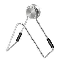 304 Stainless Steel Sponge Rack Kitchen Non Perforated Steel Wire Ball Drainage Storage Magnetic Anti Slip Shelf