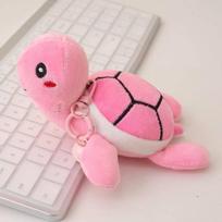 Hot Newest Dopamine Turtle Backpack Pendant Keychain Kawaii Plush Toy Figure Doll Cartoon Gift For Friends Suitable Tortoise 10cm