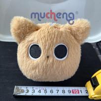 10 cm Mielos Animacinio Katės Lėlės Iškamšytas Minkštas Gyvūnas Kačiukas Pliušinis Pagalvės Žaislas Kawaii Balta Juoda Katė Dovana Vaikams Mergaitėms 10cm geltona