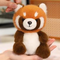 Cute Sitting Animals Red Panda Capybara Bunny Elephant Cat Soft Plush Dolls Stuffed Capybara Pig Plushie Holiday Toys Gifts 13cm