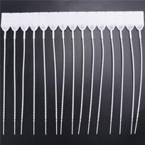 Practical-100 Piece Plastic Tamper Seals Numbered Zip Ties Tags For Fire Extinguisher,Shipping,250Mm A balta