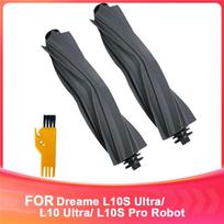 Practical-Brush For Dreame L10s Ultra/ L10 Ultra/ L10s Pro Robot Vacuum Cleaner, With Cleaning Brush, Main Brush Accessories
