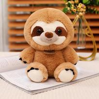 22cm-39cm Kawaii tinginio pliušiniai žaislai Minkštas kimštas gyvūnas tinginio lėlės Žaislas Pliušiniai žaislai Gimtadienio dovana Vaikams Mergaitėms Party Supply 22cm ruda