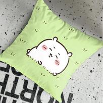 Kawaii C-Chiikawas Christmas Cushion Covers Living Room Pillow Cases Decorative Sofa Cushions Personalized Gift Home Decor Items Peach skin 18*18(CM)-1Pcs