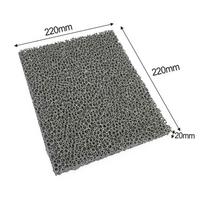 Fine Dust Soot Filter for Fireplace 200 x 200 x 20mm Fits For Hark Stoves Reduces Unburned Particles Effectively China Mainland gray