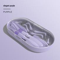 Rongqiao Disposable Orthodontic Interdental Brush levandų violetinė spalva