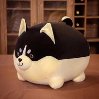 Cute Shiba Inu & Husky Plush Toy Set Soft Stuffed Dog Dolls Perfect Birthday Gift for Kids Teens Girls Boys Home Bedroom Decor 40cm juoda