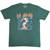 Def Leppard Unisex TShirt Hysteria Album Art (Large) S