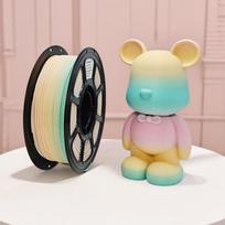 Oem Manufacturing 3d Printer Filament Plastic PLA Matte Gradient Rainbow 1.75mm Universal 1KG Made in China 3D Printing Filaments&PLA&PLA