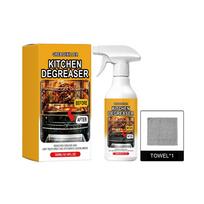 Kitchen Oil Stain & Grease Cleaner for Range Hoods & Stovetops