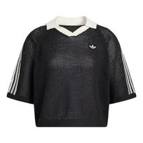 Adidas Originals Oversize Mesh Polo Top KC6491 XS
