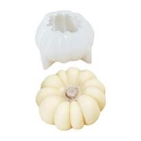 Easy Use Pumpkin Silicone Molds For Handmade Halloween Themed Fall Decorations DIY Candle Plasters Casting Craft Project