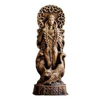 Resins Odin/Thors/Loki/Freyja Statue Figurines Sculptures Table Centrepieces Norses God Statue for Patios Living Room