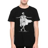 Lionel Messi Skeleton Football T-Shirt, Men's Women's All Sizes (MSS-56321) 4XL
