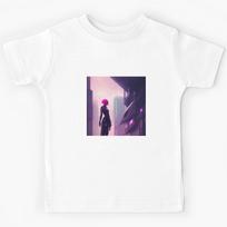 FUTURE CITY DRAWING #007 Kids T-Shirt 150