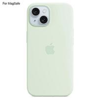 Iphone 15 dėklas, suderinamas su Magsafe, skysto silikono telefono galinis dangtelis [indukcinis Popover] - Mi_Lu1 juoda