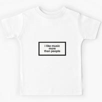 iphone sticker music  Kids T-Shirt 100