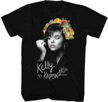 Saved By The Bell Kelly Kapowski Putting On Makeup Flower Crown Men's T Shirt 4XL