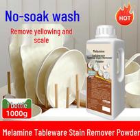 Melamine Tableware Cleaner - Degreasing, Bleaching, De-yellowing, Stain Remover Powder with Free Shipping 1000g