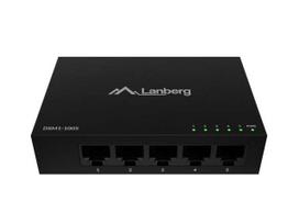 LANBERG DSM1-1005 SWITCH 5X 1GB/S UNMANAGED GIGABIT ETHERNET DESKTOP 12V (METAL CASE)