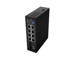 LANBERG ILGE-8P-2S-120 ŠVIESOS PRAMONĖS POE SWITCH 4XBT 4XAT 2XSFP DIN GIGABIT ETHERNET
