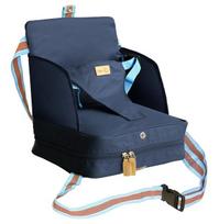 Kėdutė „Booster Seat“ roba pripučiama tamsiai mėlyna nešiojama saugos pakinktų sistema