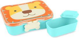 Pietų dėžutė Skip Hop Zoo Lunch Kit Liūtas, sandari, 700 ml, su užkandžių indeliu