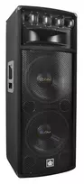 Stage Loudspeaker Q1240 - 12 colių 2 krypčių pasyvus pilno diapazono PA garsiakalbis, 400W RMS, 8 omai, juodas