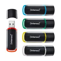 Intenso Business Line 32GB USB 2.0 Flash Drive 5-Pack (Assorted Colors)
