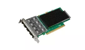 „Intel Ethernet Network Adapter E835-XXVDA4“ – tinklo adapteris – PCIe 4.0 x16 – 10/25 Gigabit SFP28 x 4 (5 vnt. pakuotė)