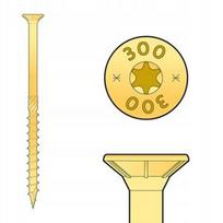 Dmx medvaržčiai stogams 6x90 mm, 100 vnt.