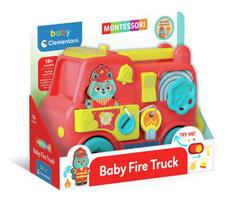 Žaislinė mašinėlė Montessori Baby Fire Truck, raudona
