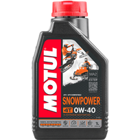 Variklio alyva MOTUL SNOWPOWER 0W40 4T 1L. 0w-40