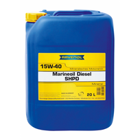 Laivų variklių alyva RAVENOL DIESEL SHPD SAE 15W40 20L