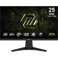 Monitorius MSI MAG 255F X24 / 62,2 cm (24,5″) / 1920×1080 (FHD) / Rapid IPS / 240 Hz / 0.5 ms (Min.) (GTG) / 300 nits / 1000:1