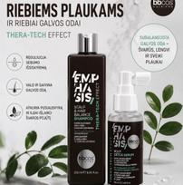 BBCOS Thera-Tech rinkinys riebiems plaukams | Šampūnas ir serumas riebiai galvos odai