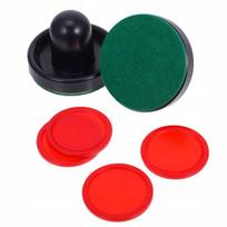 8 vnt. Air Hockey irklai ir stūmikliai, žaidimo dalys