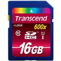 Atminties kortelė Transcend SDHC 16GB Class10 UHS-I 600x Ultimate atmintis