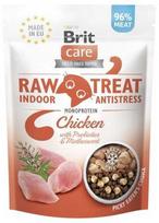 Kačių Skanėstai - Brit Care Raw Treat Indoor & Antistress, Vištiena 40g