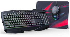 Onikuma TZ3006 3-in-1 Gaming Set: Klaviatūra ir pelė + Pelė Pad