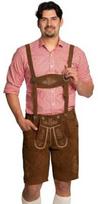 Partychimp Brune lederhosen Flachau, kort