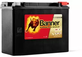 Banner 20Ah 300A RUNNING BULL BACKUP AUX18 12V 206x91x163mm